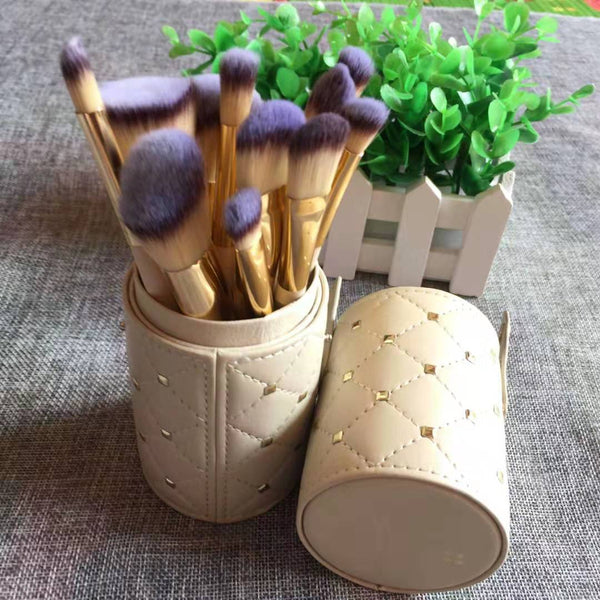 "12-Piece Makeup Brush Set"
