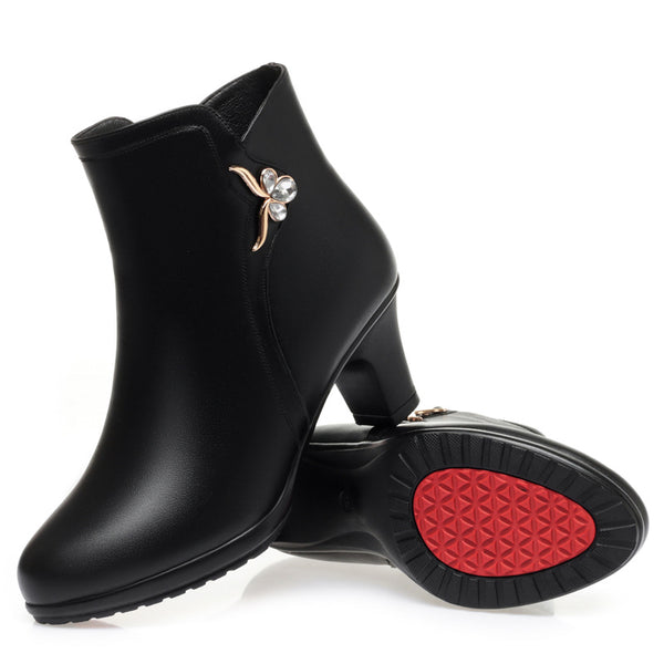 "Stylish Business Booties"