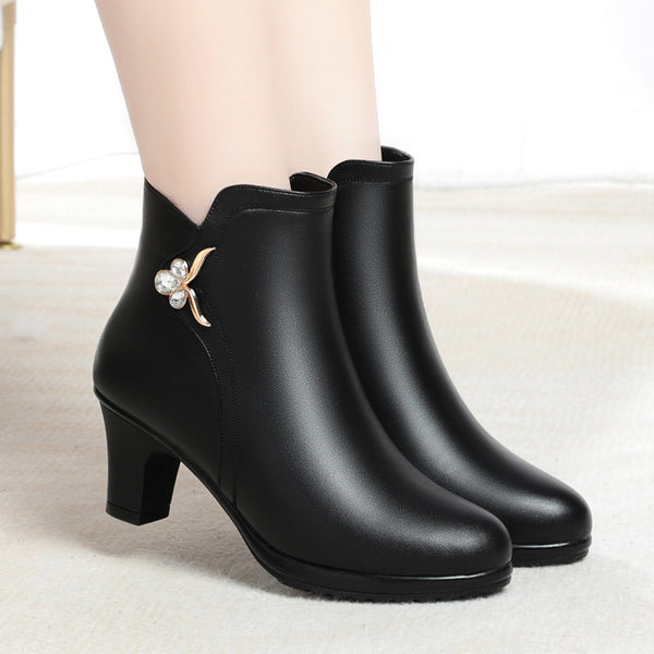 "Stylish Business Booties"